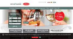 Desktop Screenshot of hoteldagmar.dk